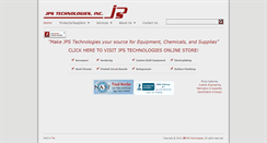 Desktop Screenshot of jpstechnologies.com